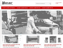 Tablet Screenshot of carmatcleaner.com